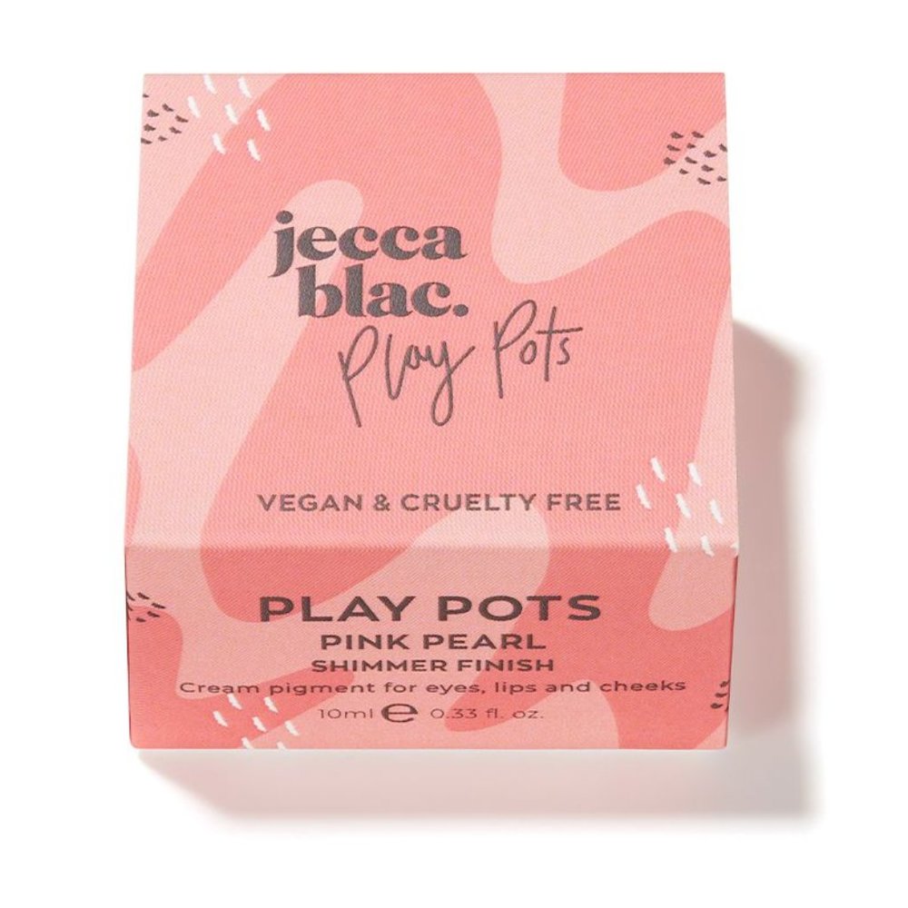 Jecca Blac Play Pots *Pink Pearl Shimmer Finish .33 OZ NIB